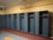 6 sections of lockers