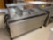 Stainless Steel Warming Serving Station with Sneeze Guard