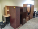 Desks, File Cabinet, Stroller