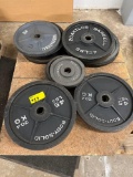 Assorted Olympic Plate Weights