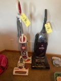 (2) shark and Hoover vacuum