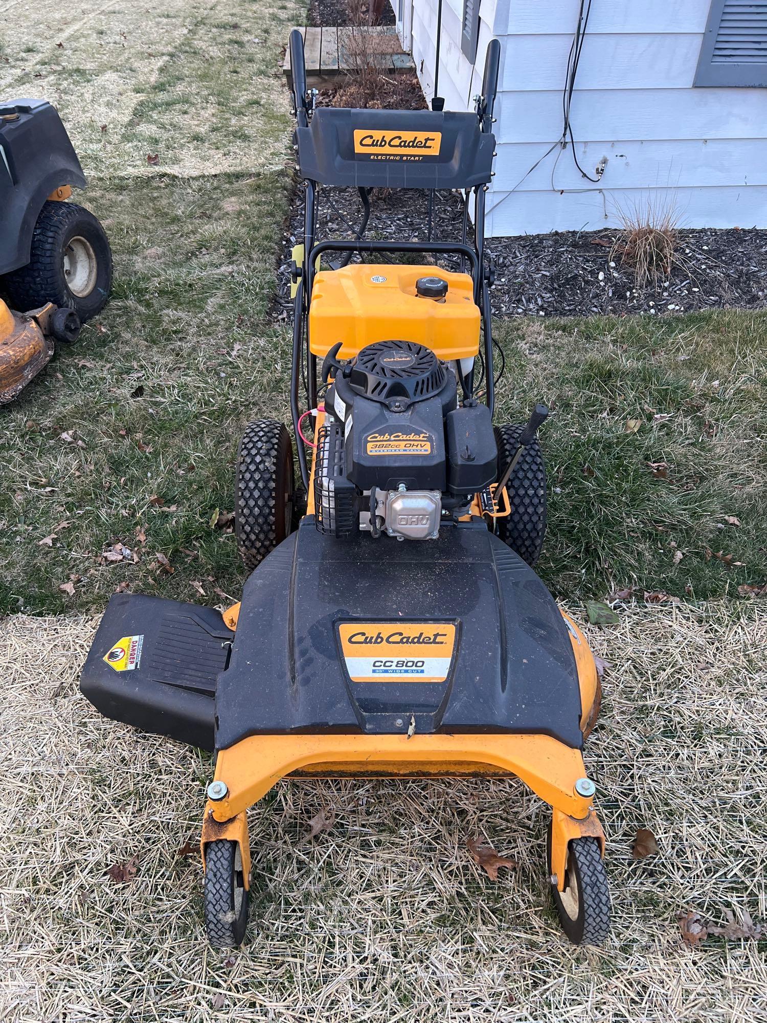 Cub Cadet CC800 Walk Behind Mower Proxibid