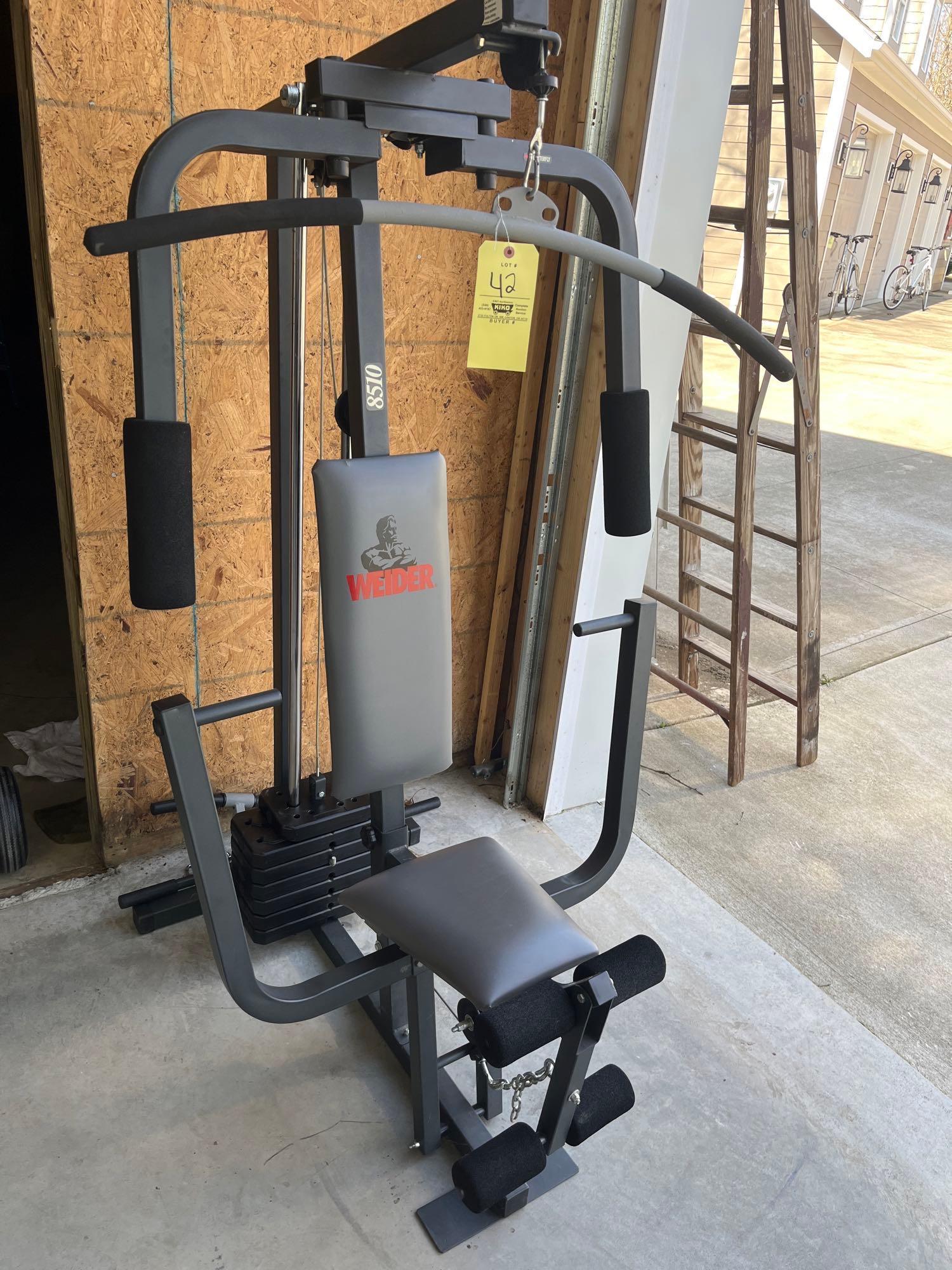 Weider 8510 weight system cost sale