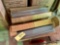 2 boxes of metal sign stakes