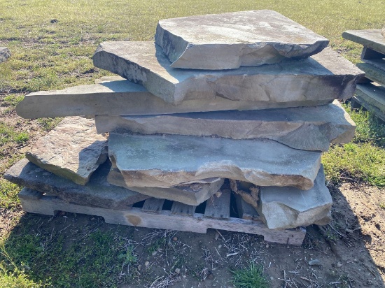 Pallet of Sidewalk stone