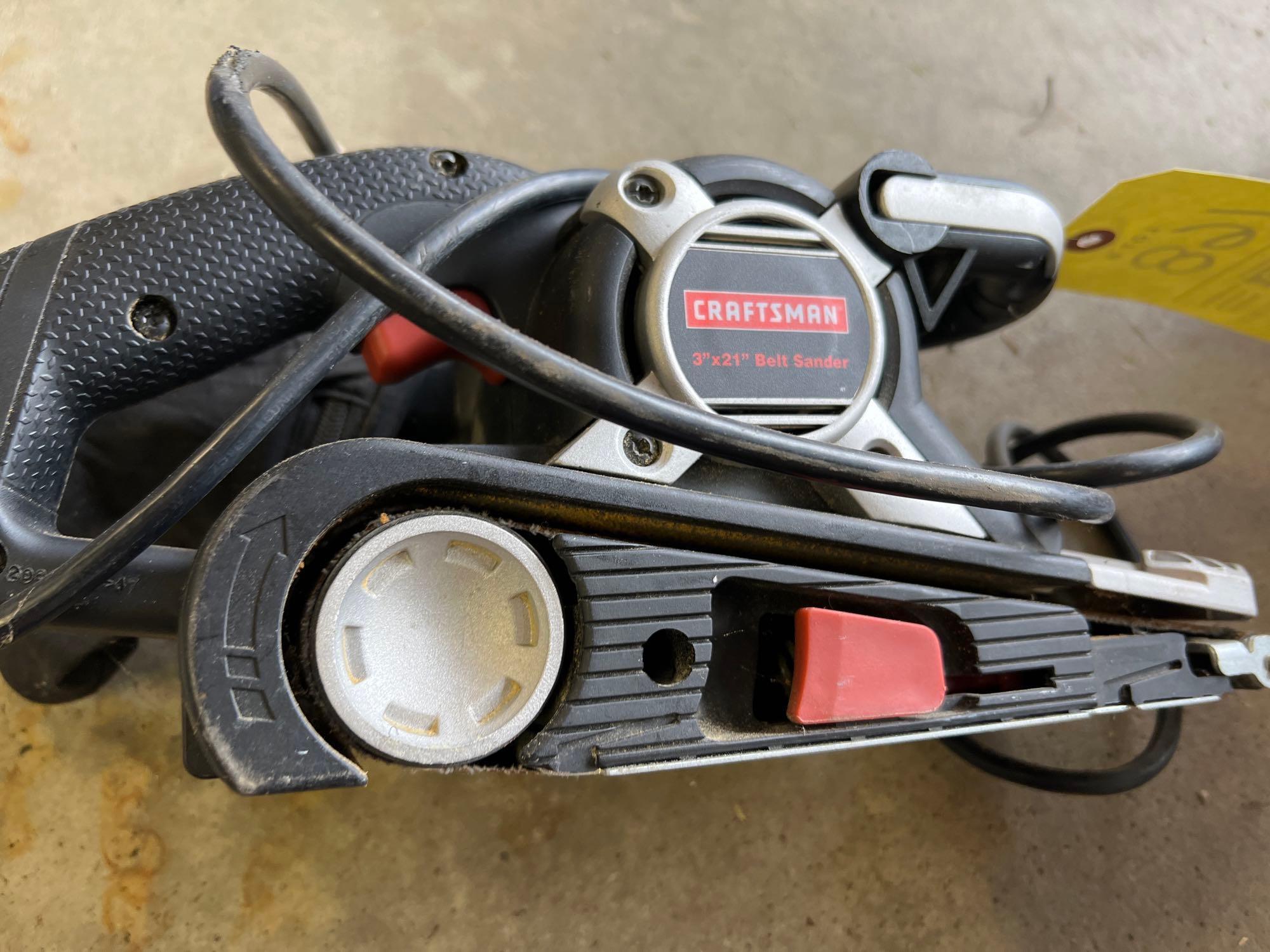 Sander Polisher Vintage Craftsman Belt Disc Sander Craftsman Belt