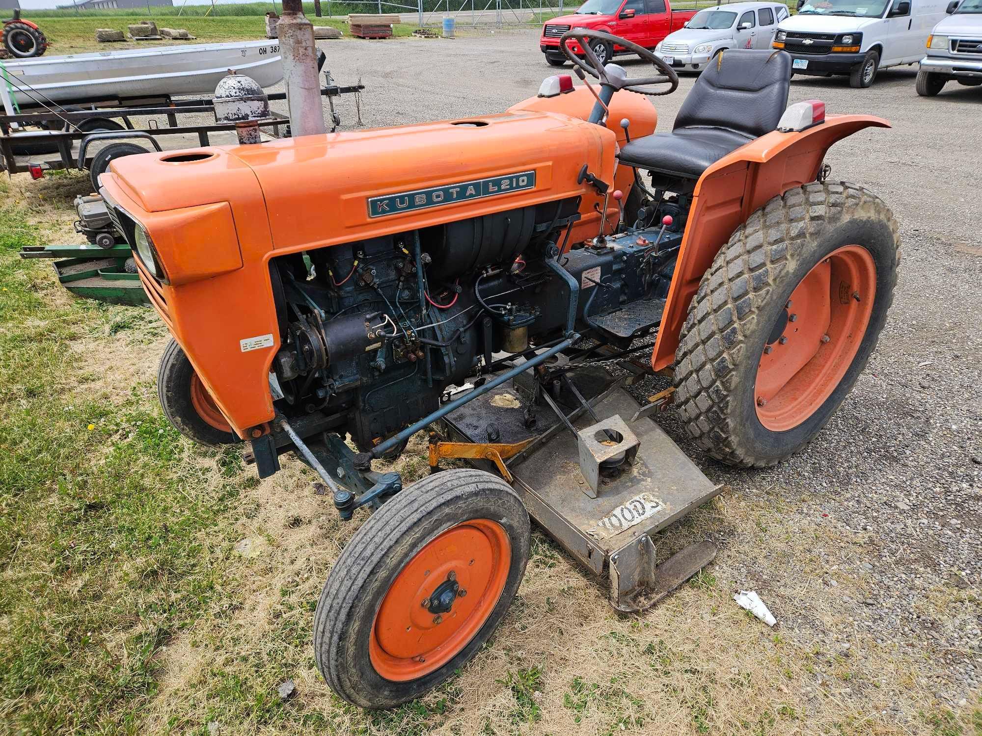 Belly mower online for kubota tractor