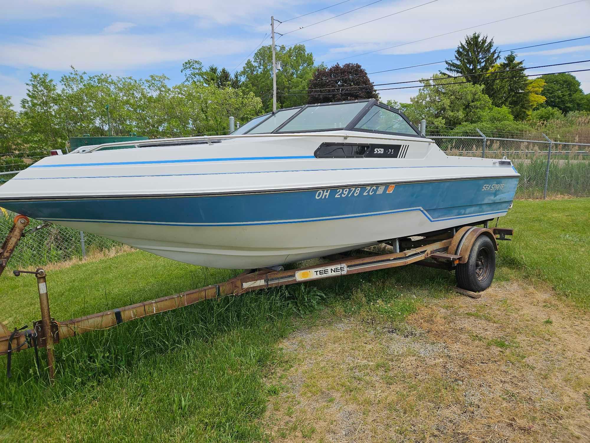 1987 SEA SPRITE BOAT 19FT 5IN | Proxibid