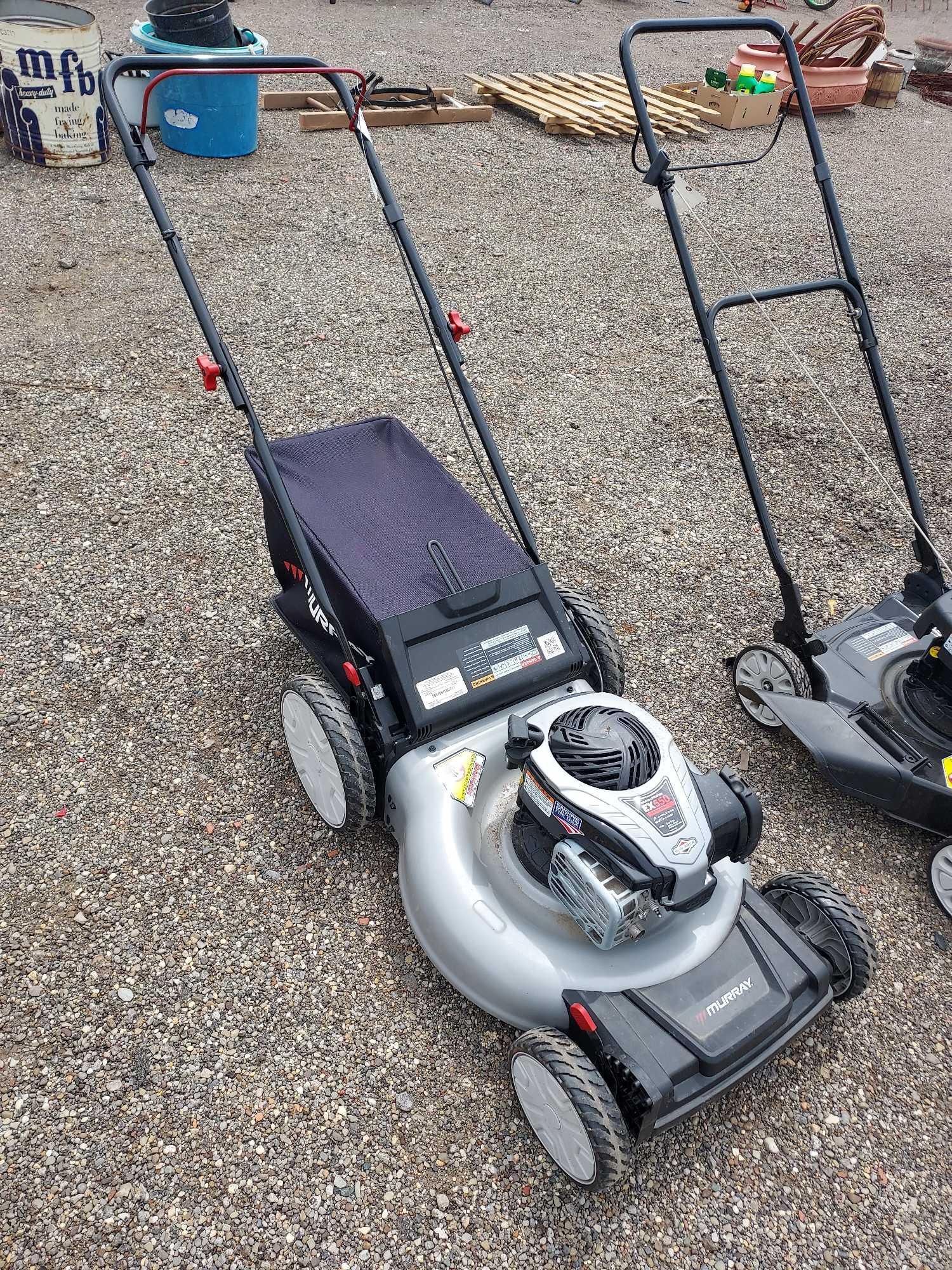 Murray lawn mower with bag sale