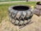 Pair of Tractor Tires 6ply 15.5x 38