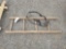 wooden ladder piece & bell frame holder