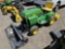 JD 212 tractor with deck, snowblower, tiller, and 2019 Johnny bucket jr