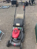 walk behind mower with electric start
