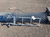 wire fencing, ladder piece, heart stand