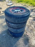 4 rims on tires - P235/70R16 104T