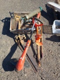 Yard tools, saws