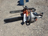 2 chainsaws - Stihl, Echo