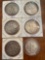 (6) silver halves