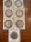 (7) walking liberty silver halves