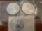 (3) 2015 walking liberty silver dollars