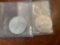 (2) 2015 walking liberty silver dollars