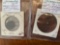 (3) Indian head pennies