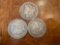 (3) Morgan silver dollars