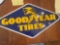heavy steel Goodyear sign