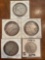 (5) silver halves