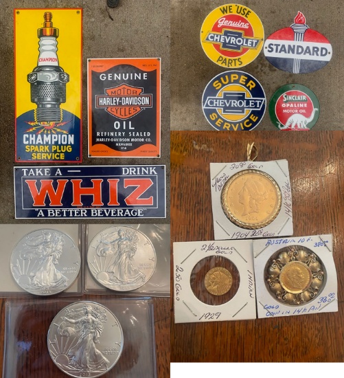 Coins - Radios - Collectibles - 20796 - Rusty