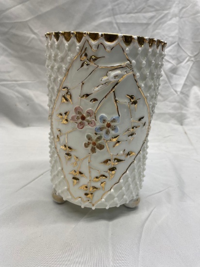 lotus ware vase
