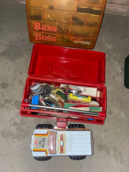 tackle boxes