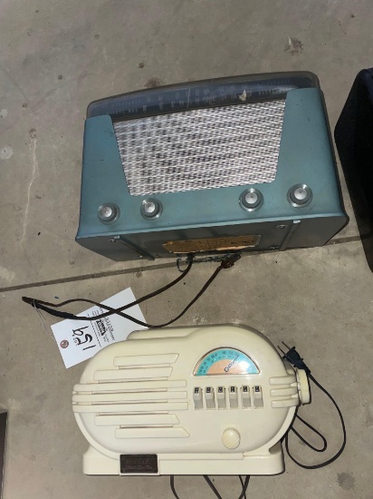 Crosley and Silvertone radios