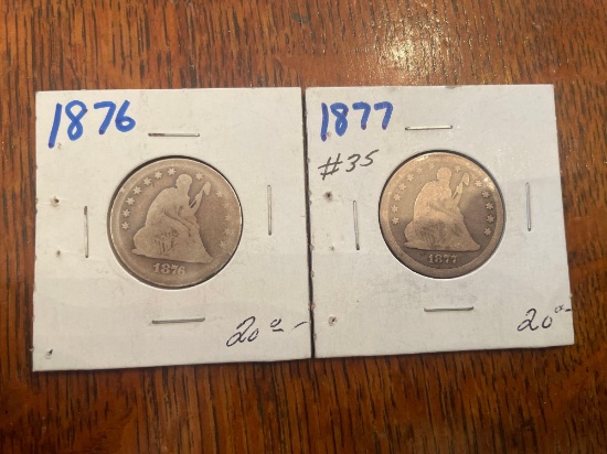 (2) seated quarters