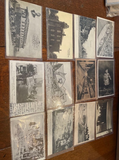 (40) early post cards