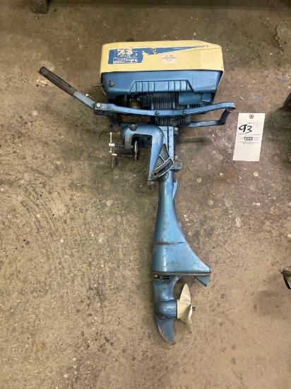 Montgomery Ward 7.5 140.8cc boat motor
