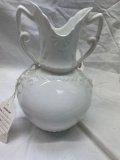 lotus ware 2 handle vase