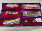 Great American story knives set-6 pocket knives