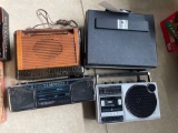 Philco and other radios - Panasonic tape recorder