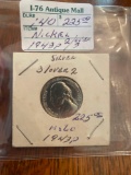1943p Jefferson nickel