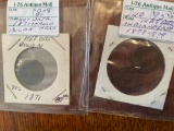 (3) Indian head pennies