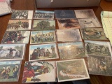 43 early Indian post cards