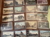 40 early Ohio post cards