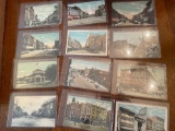 40 early Ohio post cards