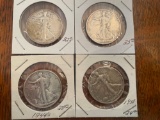 (4) silver halves