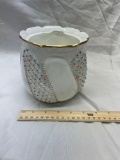 lotus ware jar