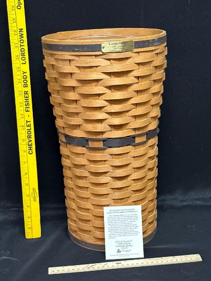 Longaberger 17.5in Umbrella Basket