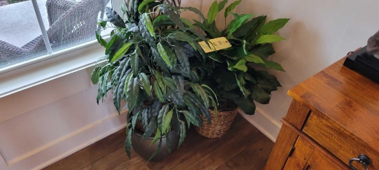 Pair of artificial plants