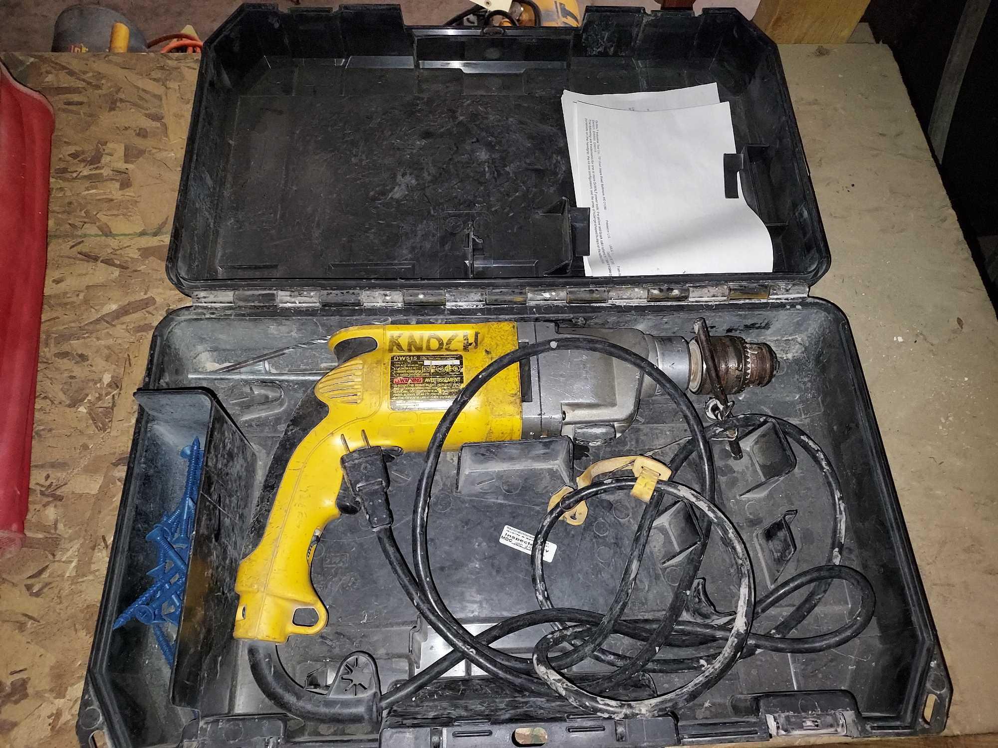 Dw515 hammer drill hotsell