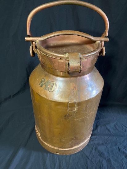 Copper Milk Can 840